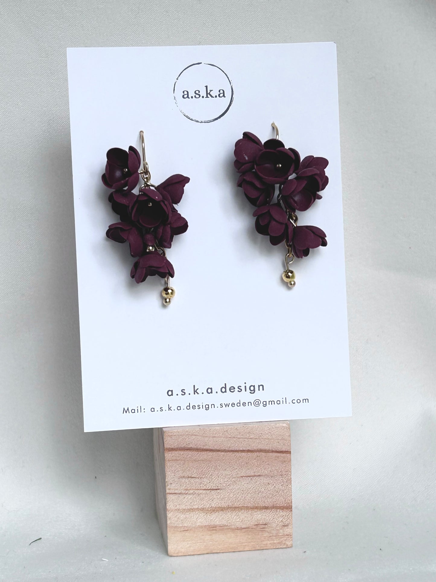 Flower dangles short, 3 färger